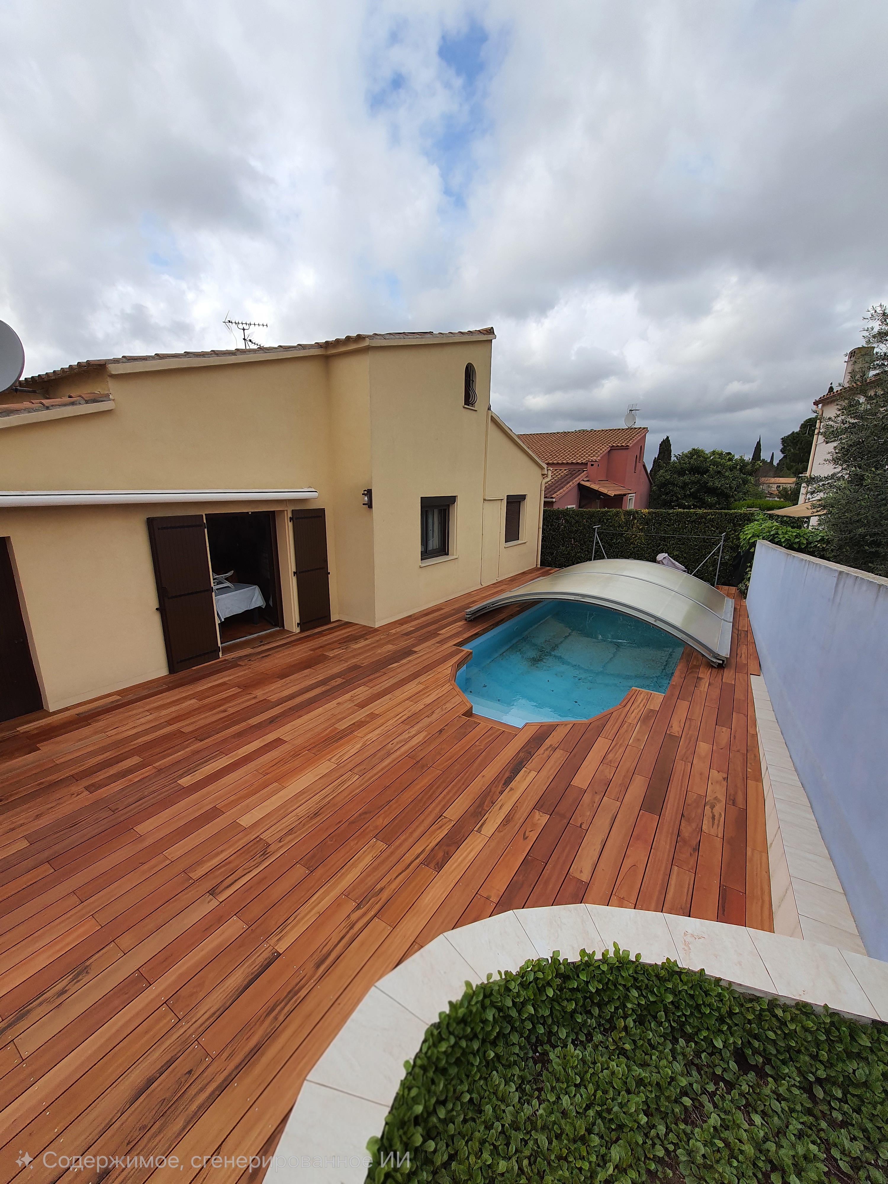 WOODEN TERRACE
